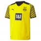 Puma Kinder Borussia Dortmund Home Trikot 2021/22 759038-01 176 Cyber Yellow-Puma Black | 176