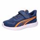 Persian Blue-Orange Glo-Puma White