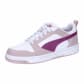 Mauve Mist-Magenta Gleam-White