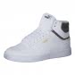 Puma Unisex Sneaker Shuffle Mid 380748-01 41 White-Black-Gold | 41