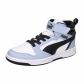 PUMA White-Snow Mountain Blue-PUMA Black