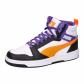 Puma White-Orange Glo-Puma Black