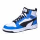 White Black-Racing Blue