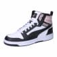 PUMA White-Black-Mauve Mist