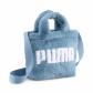 Puma Damen Umhängetasche UP FAUX FUR Mini Shopper Bag 091713-02 Cool Blue | One size