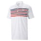 Puma Herren Poloshirt Grint Polo 535049-03 L BRIGHT WHITE-SKI PATROL | L