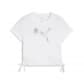 Puma Mädchen T-Shirt ESS METALLIC Knotted Tee G 686419 