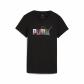 Puma Damen T-Shirt Graphic Stacked Tee 688167 