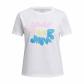 Under Armour Mädchen T-shirt UA Bubble Wordmark SS 1389765 