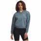 Under Armour Damen Kapuzenpullover Rival Flc Piped HZ Hoodie 6003707-587 XL Jasper Blue | XL