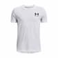 Under Armour Jungen T-Shirt Sportstyle Left Chest Logo SS 1363280-100 160-170 White | 160-170