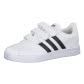 adidas CORE Kinder Sneaker VL COURT 2.0 CMF C DB1837 35 ftwr white/core black/ftwr white | 35