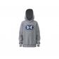 Gray Light Heather/White