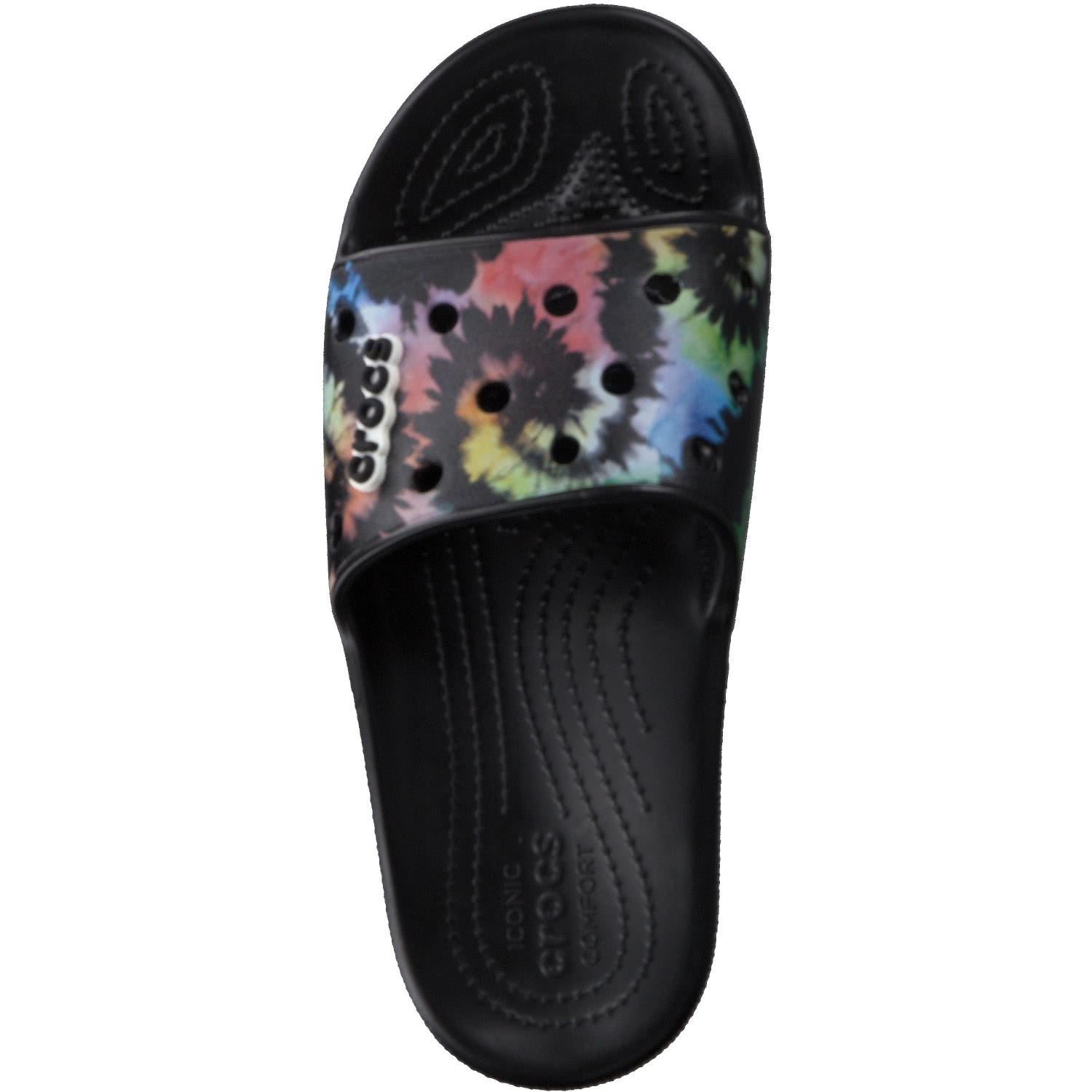 Crocs Unisex Sandale Classic Crocs Tie Dye Graphic Slide 206520 cortexpower