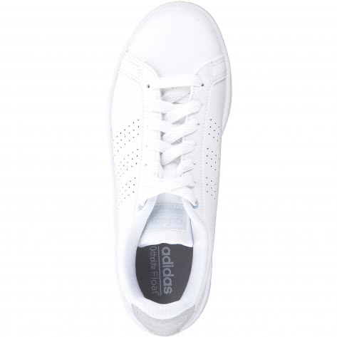 adidas CORE Damen Sneaker Cloudfoam Advantage Clean B42136 36 ftwr white/ftwr white/aero blue s18 | 36