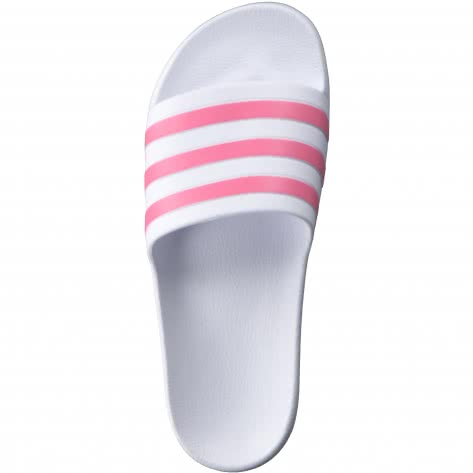 adidas Damen Badeschlappen Adilette Aqua GZ5237 44 1/2 Ftwr White/Rose Tone | 44 1/2