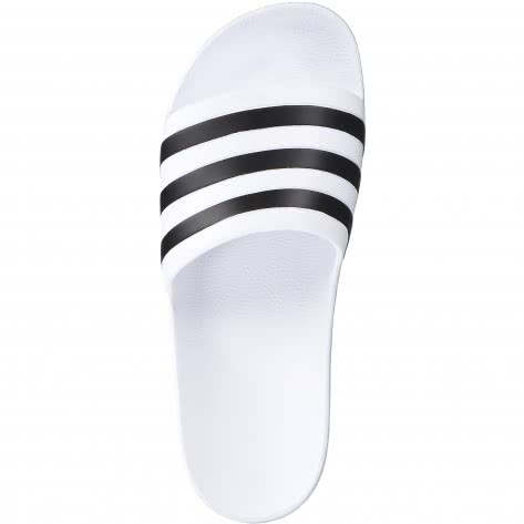 adidas Unisex Badeschlappen ADILETTE AQUA F35539 44 1/2 FTWWHT/CBLACK/FTWWHT | 44 1/2