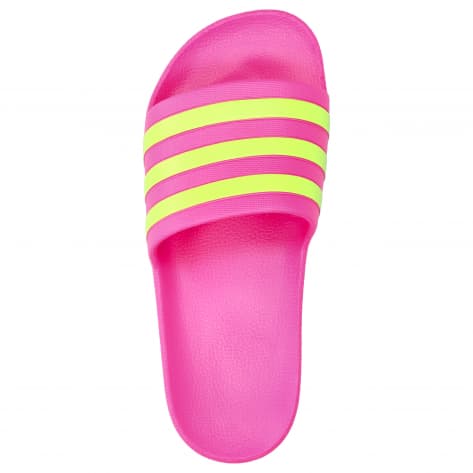 adidas Damen Badeschlappen Adilette Aqua JS4052 38 Shock Pink/Solar Slime/Pink | 38