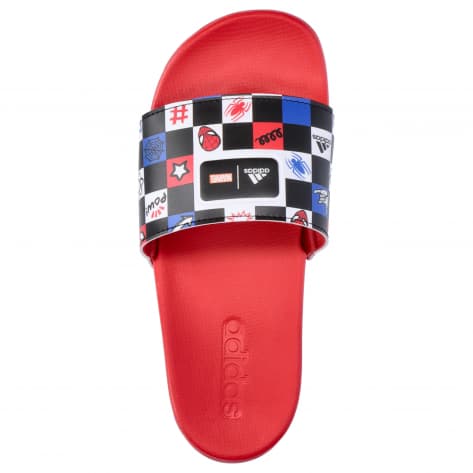 adidas Kinder Badeschlappen Adilette Comfort Spiderman K 