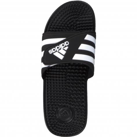 adidas Herren Badeschlappen ADISSAGE F35580 43 core black/ftwr white/core black | 43