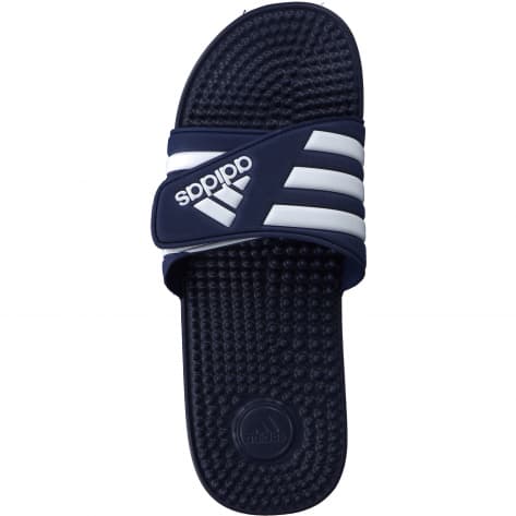 adidas Herren Badeschlappen ADISSAGE F35579 52 1/2 dark blue/ftwr white/dark blue | 52 1/2