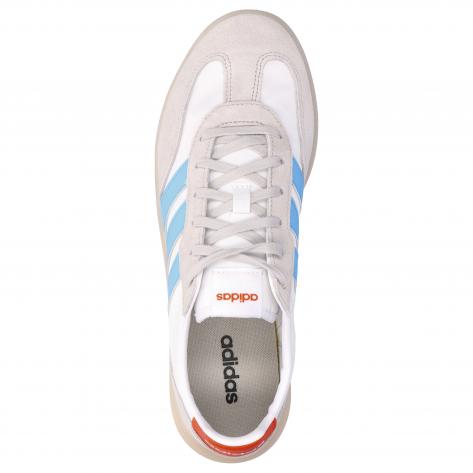 adidas Herren Sneaker BARREDA DECODE JR3516 45 1/3 Ftwr White/Semi Blue Burst/Orange | 45 1/3