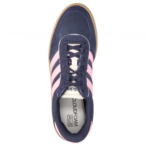 adidas Damen Sneaker BREAKNET SLEEK IH5467 38 2/3 Shadow Navy/Pink Spark/White | 38 2/3