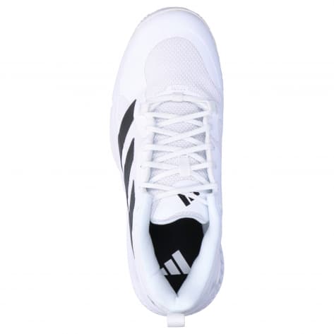 adidas Herren Hallenschuhe Court Team 2.0 M HR1239 43 1/3 Ftwr White/Core Black/Ftwr White | 43 1/3