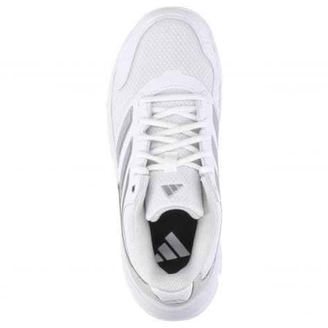 adidas Damen Tennisschuhe CourtJam Control 3 W ID2457 39 1/3 Ftwr White/Silver Met./Greone | 39 1/3