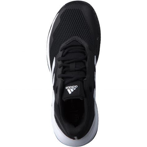 adidas Damen Tennisschuhe CourtJam Control W GX6421 38 2/3 Core Black/Ftwr White/Silver Met. | 38 2/3