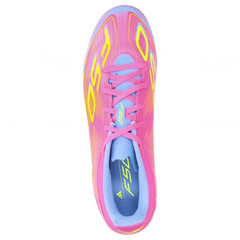 adidas Herren Fussballschuhe F50 CLUB FG/MG JH6420 44 2/3 Lucid Pink/Lucid Lemon/Blue | 44 2/3