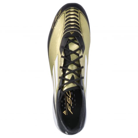 adidas Herren Fussballschuhe F50 ELITE FG MESSI IG6717 44 2/3 Gold Met./Ftwr White/Black | 44 2/3