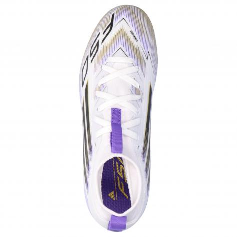 adidas Kinder Fussballschuhe F50 LEAGUE FG/MG MID J JI3545 36 Ftwr White/Core Black/Gold Met. | 36