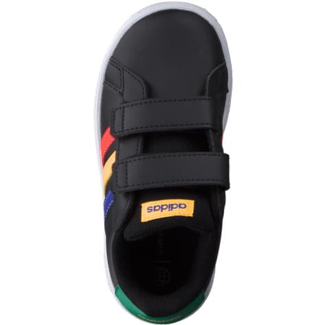 adidas Kinder Sneaker Grand Court 2.0 F HP8918 27 Core Black/Lucid Blue/CouGrn | 27