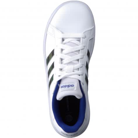 adidas Kinder Sneaker Grand Court 2.0 K GV6796 31 Ftwr White/Grey Oxid/Royal Blue | 31