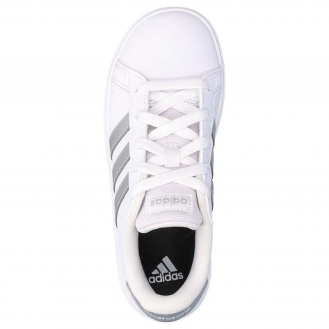 adidas Kinder Sneaker GRAND COURT 2.0 K GW6506 32 Ftwr White/Metal Silver/Metal Silver | 32