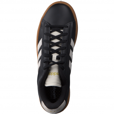 adidas Herren Sneaker Grand Court Alpha GY7053 42 2/3 Core Black/Alumina/Gold Metal | 42 2/3