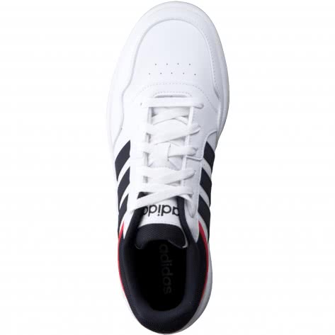 adidas Herren Sneaker Hoops 3.0 GY5427 40 Ftwr White/Legend Ink/Vivid Red | 40