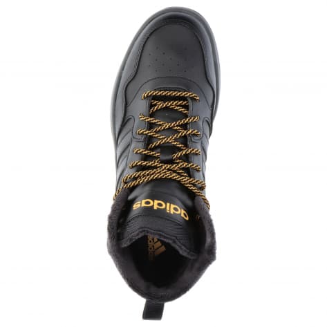 adidas Herren Sneaker Hoops 3.0 Mid Wtr IG7928 36 2/3 Core Black/Core Black/Preyel | 36 2/3