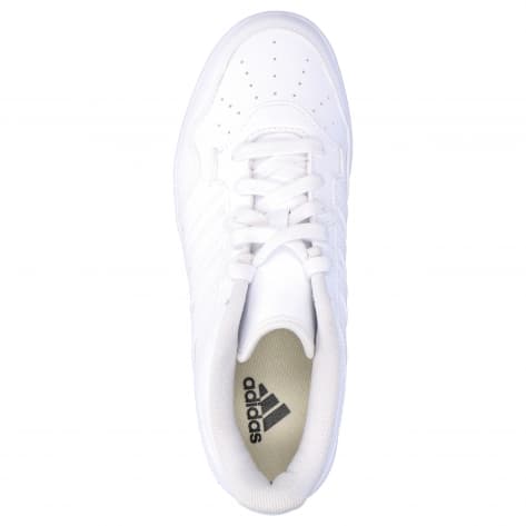 adidas Damen Sneaker HOOPS 4.0 W JI3459 40 2/3 Ftwr White/Ftwr White/Black | 40 2/3