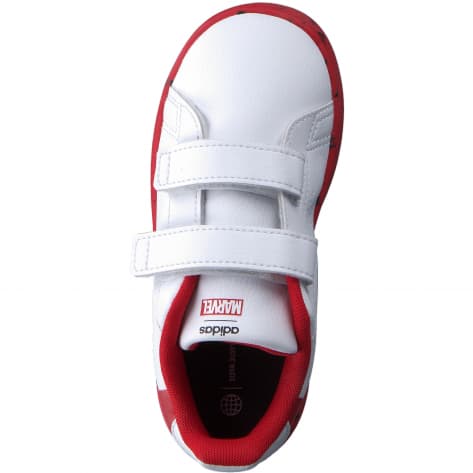 adidas Kinder Sneaker Marvel Advantage Spider-Man Hook-and-Loop HQ8841 25 Ftwr White | 25