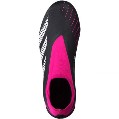 adidas Herren Fussballschuhe PREDATOR ACCURACY.3 LL FG GW4597 44 2/3 Core Black/Ftwr White/Pink | 44 2/3
