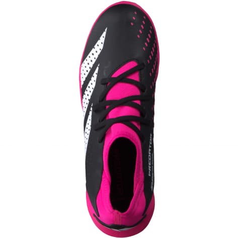adidas Kinder Fussballschuhe PREDATOR ACCURACY.3 TF J GW7078 38 Core Black/Ftwr White/Pink | 38