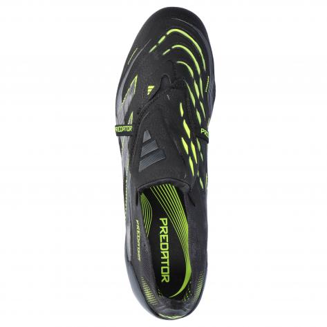 adidas Herren Fussballschuhe PREDATOR ELITE FT FG JI1096 43 1/3 Core Black/Carbon/Lemon | 43 1/3