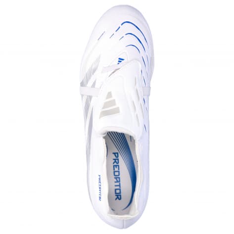 adidas Unisex Fussballschuhe PREDATOR LEAGUE FT FG/MG ID1321 42 Ftwr White/Silver Met./Royal | 42