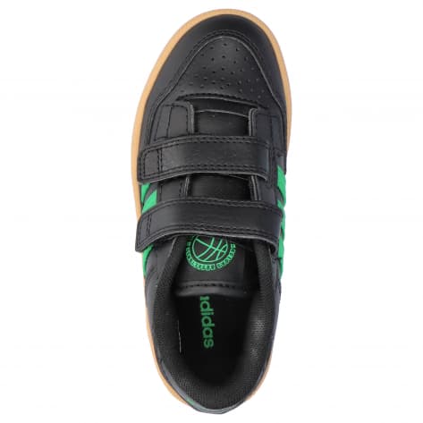 adidas Kinder Sneaker RAPID COURT CF C JS0637 33 Core Black/Green/Gum3 | 33
