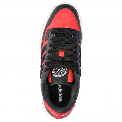 adidas Kinder Sneaker RAPID COURT LOW JR1020 38 Core Black/Collegiate Red/White | 38