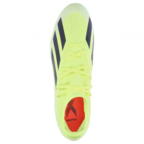 adidas Herren Fussballschuhe X CRAZYFAST LEAGUE FG IG0605 44 2/3 Team Solar Yellow/Core Black/Ftwr White | 44 2/3