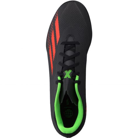 adidas Herren Fussballschuhe X SPEEDPORTAL.4 TF GW8506 44 2/3 Core Black/Solar Red/Team Solar Green | 44 2/3