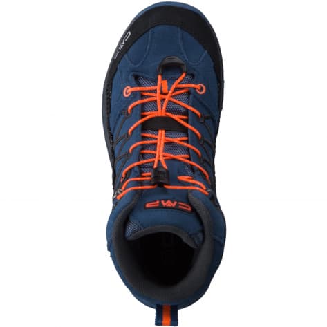 CMP Kinder Trekkingschuhe Rigel Mid 2.0 3Q12944-58MN 30 Dusty Blue-Flash Orange | 30